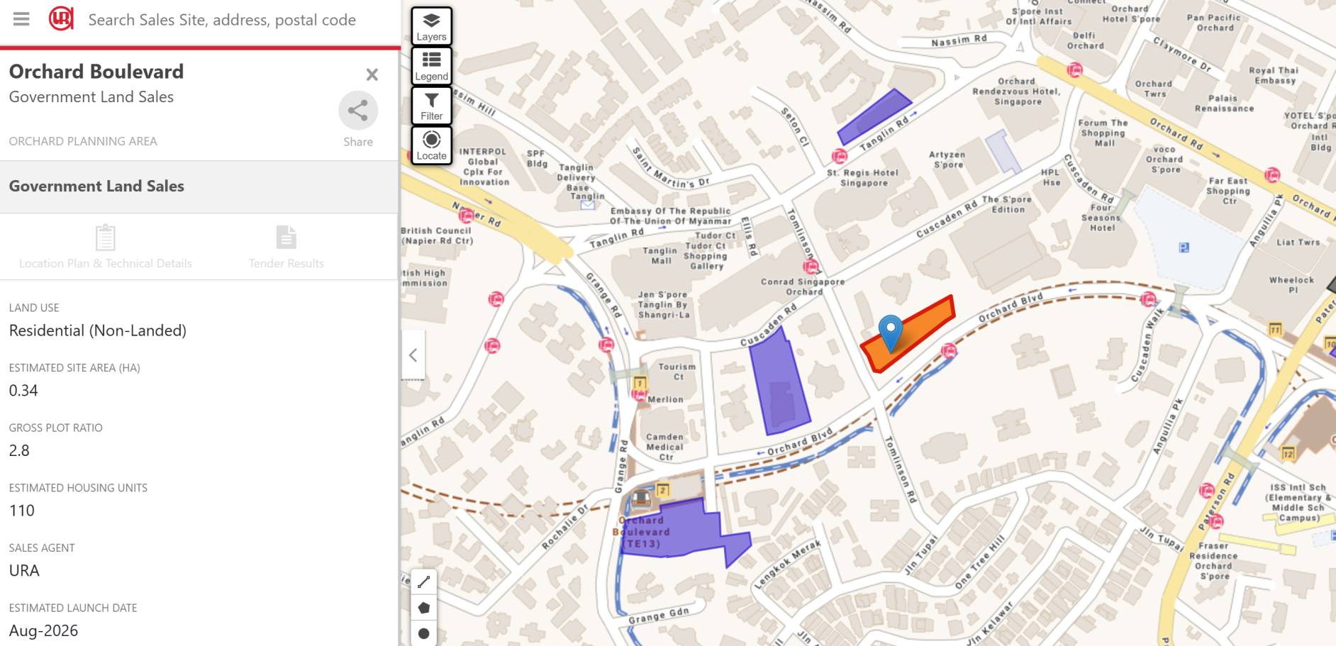 Orchard Boulevard GLS