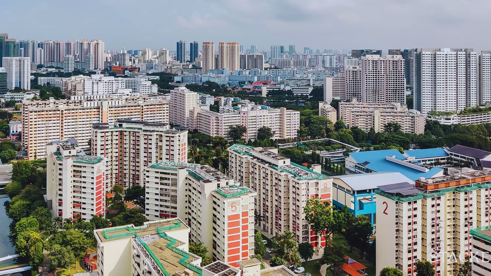 Kallang Way subzones: A panoramic view of the Kallang estate